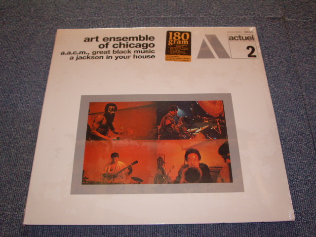 画像1: ART ENSEMBLE OF CHICAGO -  actuel 2 GREAT BLACK MUSIC 'A JACKSON IN YOUR HOUSE' ( 180 Glam Heavy Weight ) /  US(?) Reissue 180 Glam Heavy Weight Sealed LP