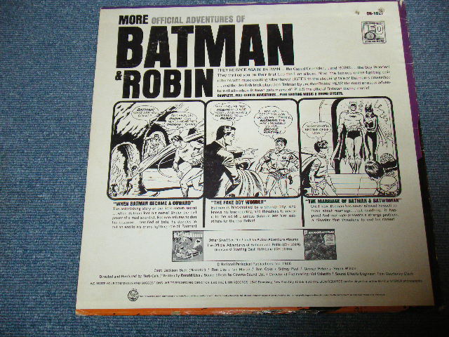 画像: ORIGINAL RADIO BROADCAST - BATMAN & ROBIN / 1966 US ORIGINAL LP  