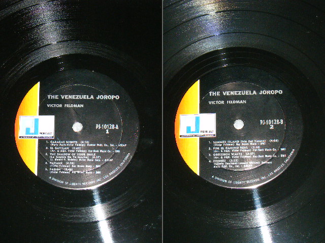 画像: VICTOR FELDMAN -  THE VENEZUELA JOROPO  / 1963 US ORIGINAL Promo MONO LP  