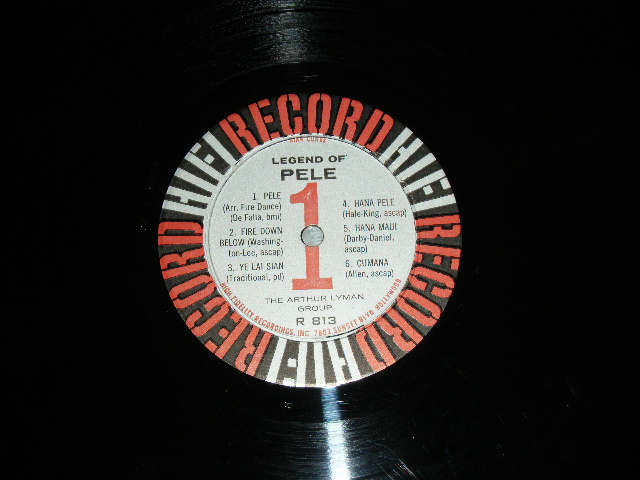 画像: ARTHUR LYMAN - THE LEGEND OF PELE  / 1959 US ORIGINAL Mono LP 