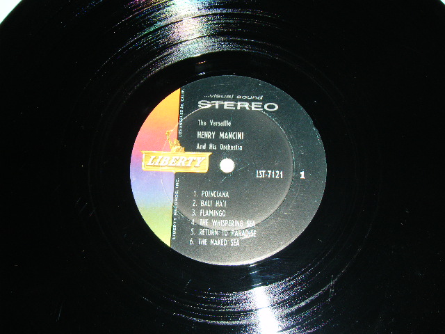 画像: HENRY MANCINI- THE VERSATILE ( Ex+++/Mint- ) / 1959 US ORIGINAL Stereo LP 