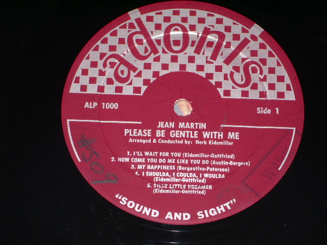 画像: JEAN MARTIN - PLEASE BE GENTLE WITH ME / 1959  US ORIGINAL MONO LP 