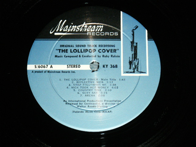 画像: OST/ RUBY RAKSIN - THE LOLLIPOP COVER  / 1966 US ORIGINAL Sereo LP 