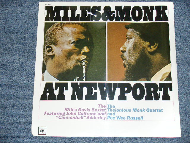 画像1: MILES DAVIS & THELONIOUS MONK - MILES & MONK AT NEW PORT  /  US Reissue Sealed LP  Out-Of-Print 