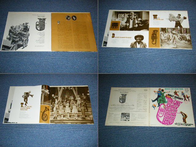 画像: Original Cast Sound Track - WALT DISNEY PRESENTS THE ONE AND ONLY GENIUNE ORIGINAL FAMILY BAND  / 1968 US ORIGINAL Sereo LP With BOOKLET  