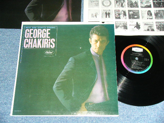 画像1: GEORGE CHAKIRIS - GEORGE CHAKIRIS WEST SIDE STORY'S DYNAMIC ( Ex++/Ex+++ ) / 1962  US AMERICA ORIGINAL MONO LP With POSTER 