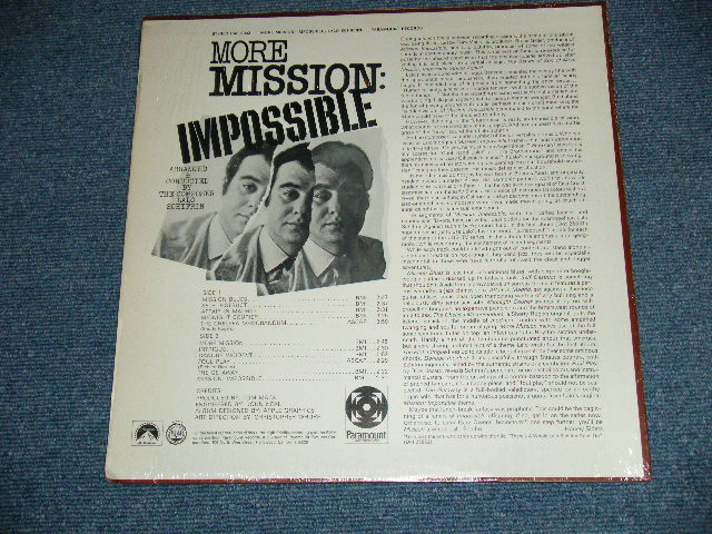 画像: TV OST ( LALO SCHIFRIN ) - MORE MISSION : IMPOSSIBLE / 1969 US ORIGINAL Used LP 