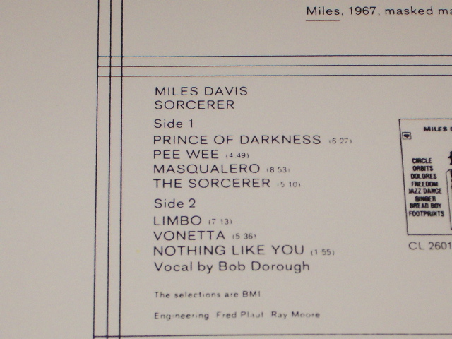 画像: MILES DAVIS - SORCERER /  US Reissue Sealed LP  Out-Of-Print 