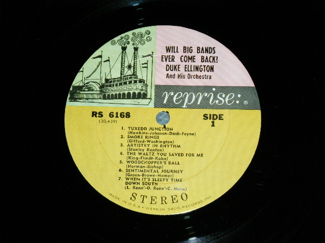 画像: DUKE ELLINGTON -  WILL BIG BANDS EVER COME BACK? ( Ex++/.Ex++ ) / 1965 US ORIGINAL STEREO Used LP 