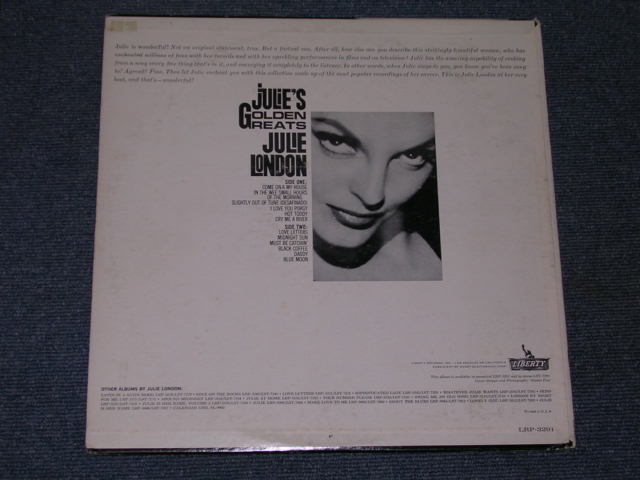 画像: JULIE LONDON - JULIE'S GOLDEN GREATS ( BLACK JACKET 1st PRESS  ) / 1963 US ORIGINAL MONO LP