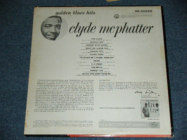 画像: CLYDE McPHATTER(DRIFTERS/DOMINOS) - GOLDEN BLUES HITS /1961 US ORIGINAL STEREO Used LP 