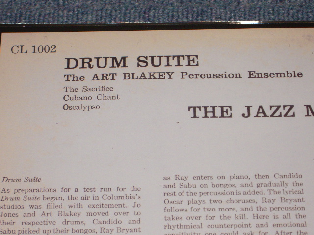 画像: ART BLAKEY And THE JAZZ MESSENGERS - DRUM SUITE /  US Reissue Sealed LP