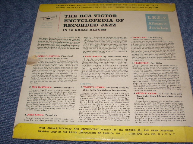 画像: VA - THE RCA VICTOR ENCYCLOPEDIA OF RECORDED JAZZ ALBUM 7 / 1956 US ORIGINAL 10" LP  