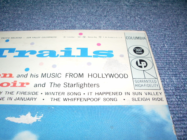 画像: JO STAFFORD - SKI TRAILS (Ex+/Ex+++ Looks:Ex+) / 1957 US AMERICA ORIGINAL "6 EYES Label" MONO Used LP 