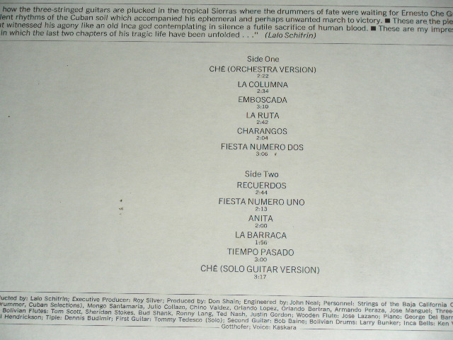 画像: OST/ LALO SCHIFRIN  - CHE! / 1969 US ORIGINAL Sealed LP 