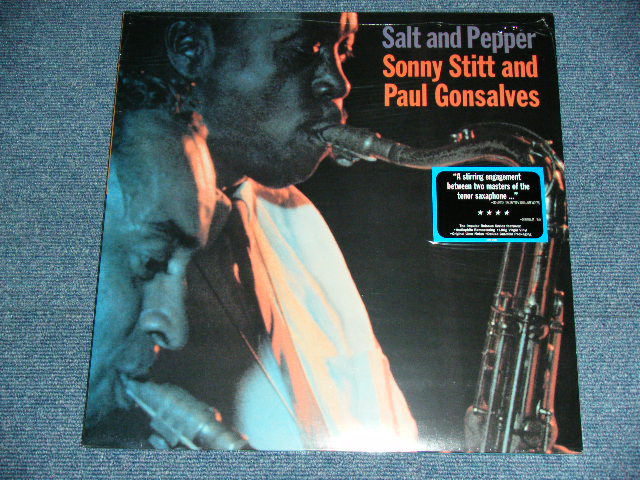 画像1: SONNY STITT and PAUL GONSALVES - SALT and PEPPER / US Reissue 180 glam Heavy Weight Sealed LP Out-Of-Print  