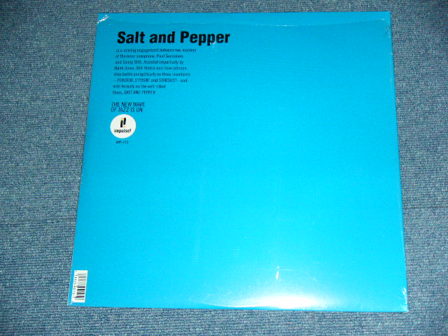 画像: SONNY STITT and PAUL GONSALVES - SALT and PEPPER / US Reissue 180 glam Heavy Weight Sealed LP Out-Of-Print  