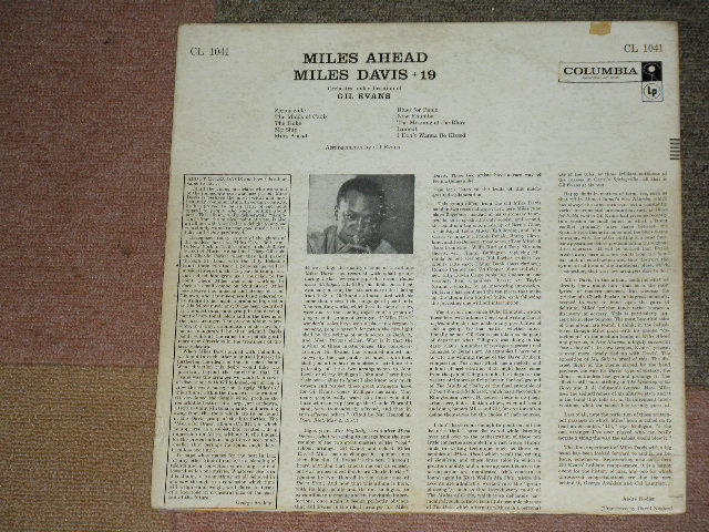 画像: MILES DAVIS  -  MILES AHEAD / 1957 US ORIGINAL BLACK 6 EYES Label  Mono Used LP 