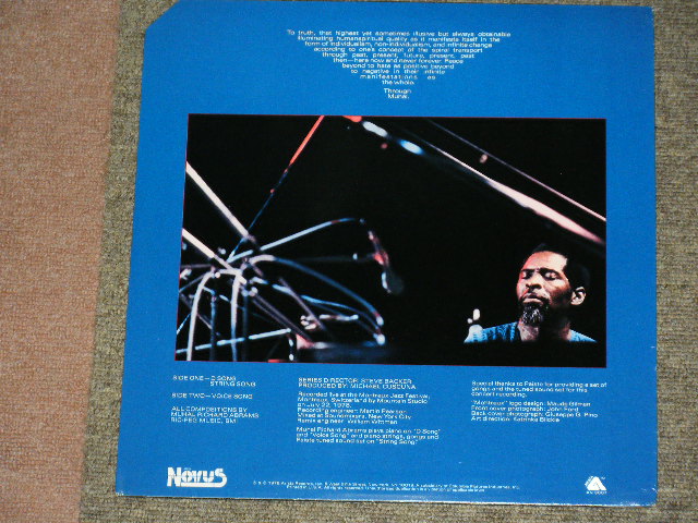 画像: MUHAL RICHARD ABRAMS - SPIRAL: LIVE AT MONTREUX 1978 / 1960's? US ORIGINAL MONO Used LP  