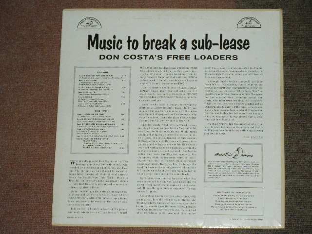 画像: DON COSTA'S FREE LOADERS - MUSIC TO BREAK A SUB-LEASE / 1958 US ORIGINAL MONO Used LP  