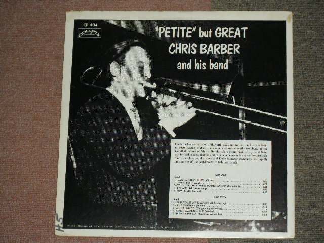 画像: CHRIS BARBER and His Band - "PETITE" BUT GREAT!  / 1959 US ORIGINAL MONO Used LP