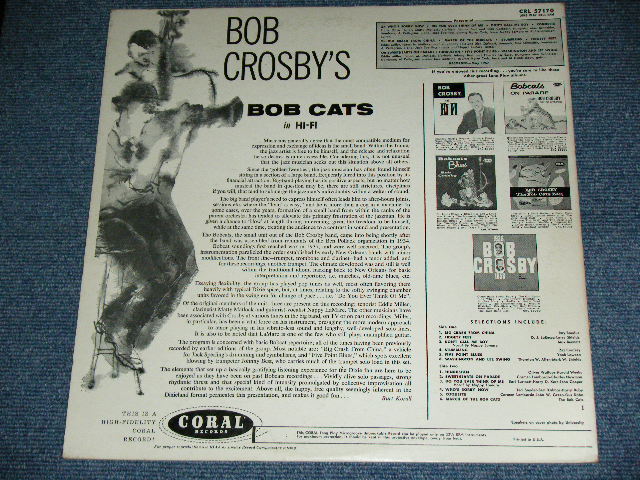 画像: BOB CROSBY - BOB CROSBY'S BOB CATS IN HI-FI / 1958 US ORIGINAL MONO Used LP  