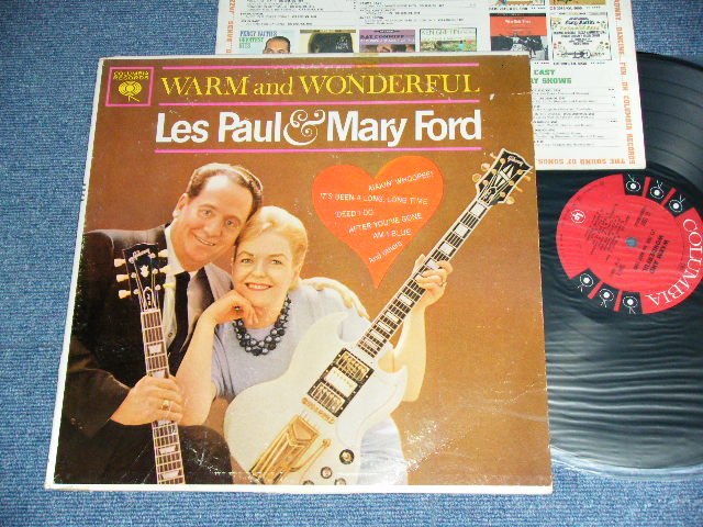 画像1: LES PAUL & MARY FORD  - WARM AND WONDERFUL  / 1962 US ORIGINAL 6 EYES Label  Mono Used LP 