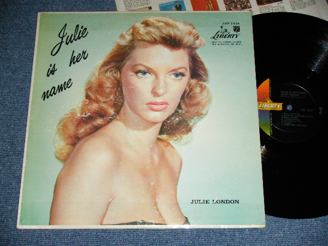 画像1: JULIE LONDON - JULIE IS HER NAME ( DEBUT ALBUM : Ex- / Ex+++ ) / 1960? 1st Press Jacket With 2nd PRESS LABEL MONO Used LP 