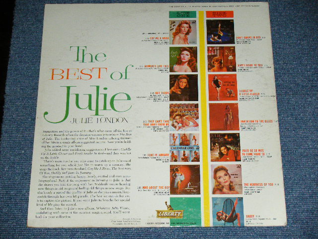 画像: JULIE LONDON - THE BEST OF (Ex+/Ex++ )/ 1962 US ORIGINAL Stereo Used LP