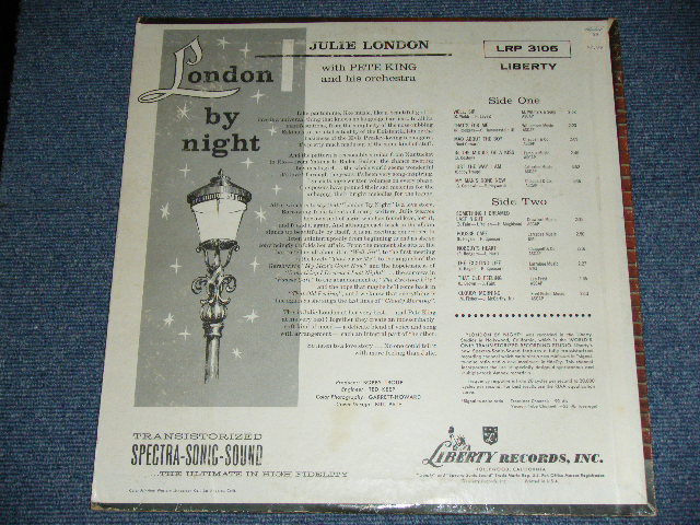 画像: JULIE LONDON - LONDON BY NIGHT / 1960 US 2nd Press COLOR LIBERTY Label  MONO Used LP 