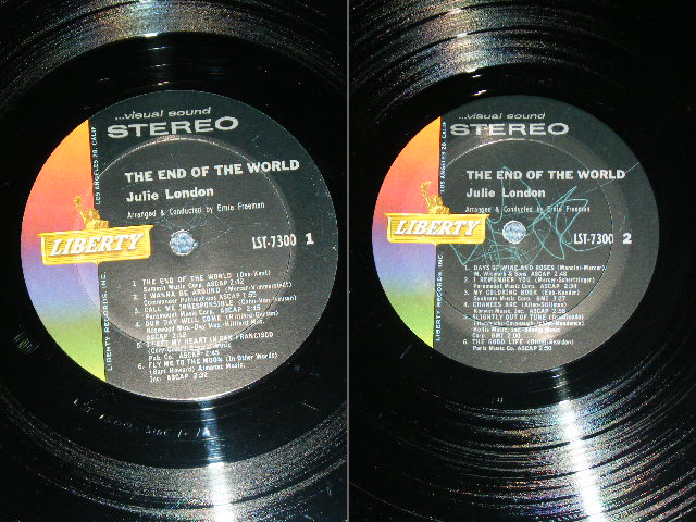 画像: JULIE LONDON - THE END OF THE WORLD ( Ex+/Ex+++ ) /1963 US STEREO ORIGINAL Used LP