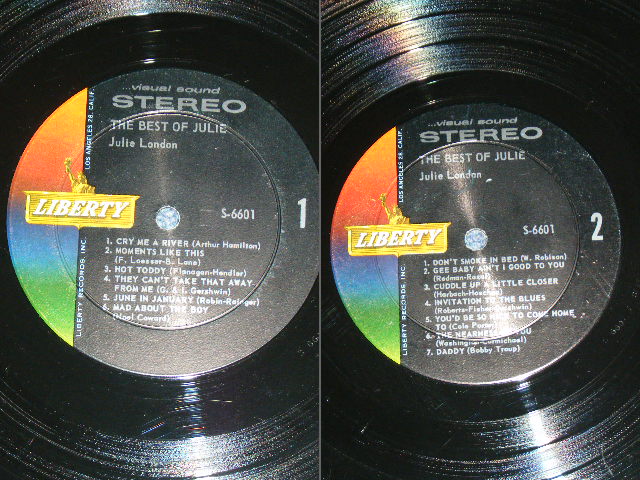 画像: JULIE LONDON - THE BEST OF (Ex+/Ex++ )/ 1962 US ORIGINAL Stereo Used LP