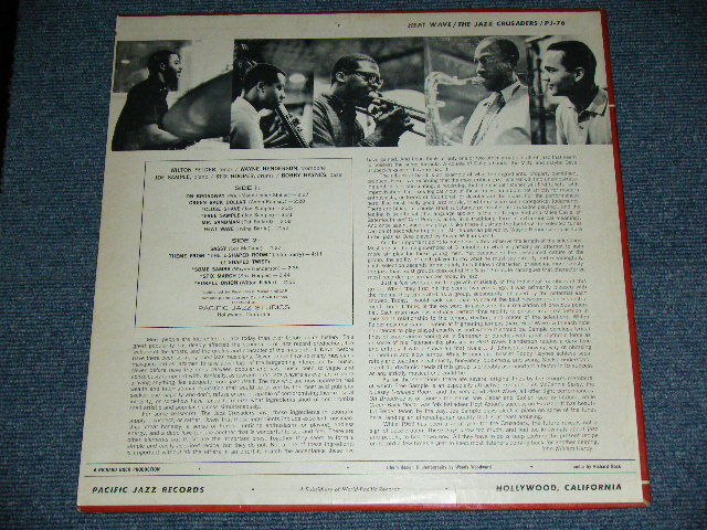 画像: THE JAZZ CRUSADERS - HEAT WAVE / 1963  US ORIGINAL "RED WAX Vinyl" STEREO used LP