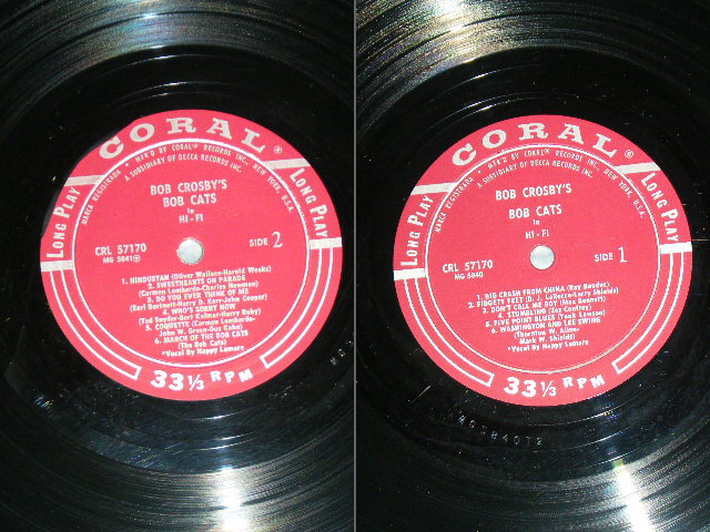 画像: BOB CROSBY - BOB CROSBY'S BOB CATS IN HI-FI / 1958 US ORIGINAL MONO Used LP  