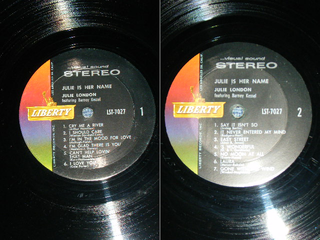 画像: JULIE LONDON - JULIE IS HER NAME ( DEBUT :RARE CREDIT "STEREO" Logo on FRONT COVER Version  Ex++/Ex+++ ) /  1960 US STEREO ORIGINAL Used  LP 