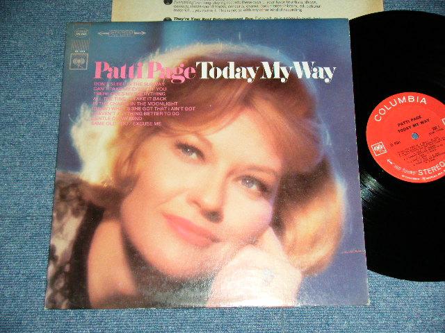 画像1: PATTI PAGE - TODAY MY WAY / 1967 US ORIGINAL 360 Sound STEREO Label Used  LP 
