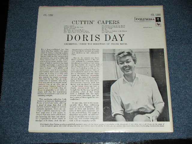 画像: DORIS DAY - CUTTIN' CAPERS / 1959 US ORIGINAL 6 EYES Label Mono Used LP