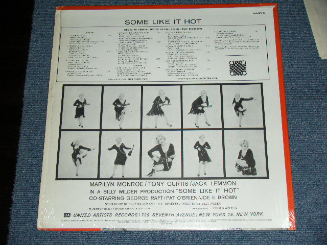 画像: ost MARILYN MONROE - SOME LIKE IT HOT / 1974 US REISSUE Used LP 