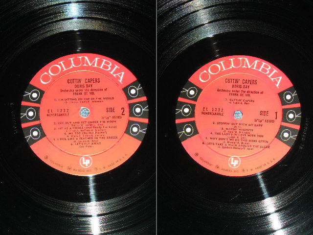 画像: DORIS DAY - CUTTIN' CAPERS / 1959 US ORIGINAL 6 EYES Label Mono Used LP