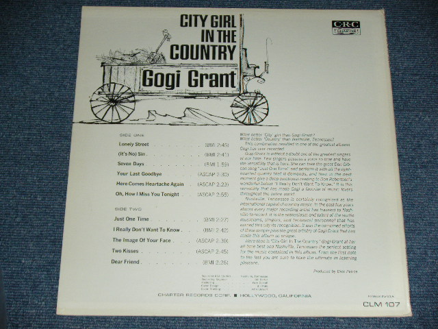 画像: GOGI GRANT - CITY GIRL IN THE COUNTRY / 1960's US ORIGINAL MONO LP