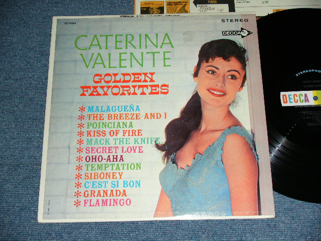 画像1: CATERINA VALENTE - GOLDEN FAVORITES / 1964 US ORIGINAL STEREO Used LP