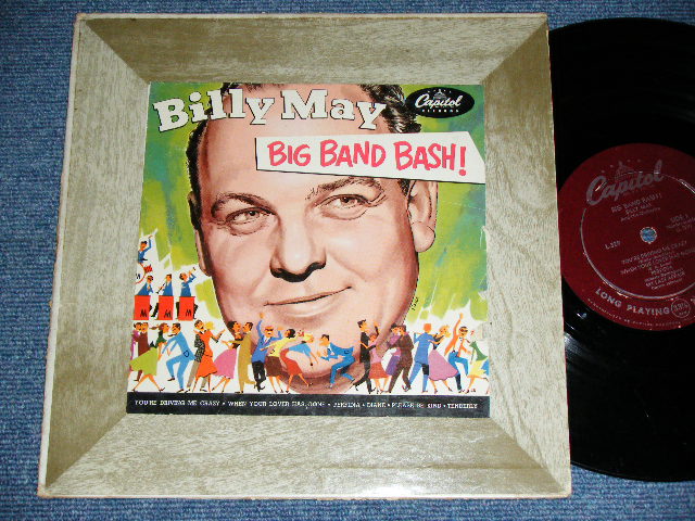 画像1: BILLY MAY - BIG BAND BASH! / 1952 US ORIGINAL MAROON Label  MONO 10" LP 