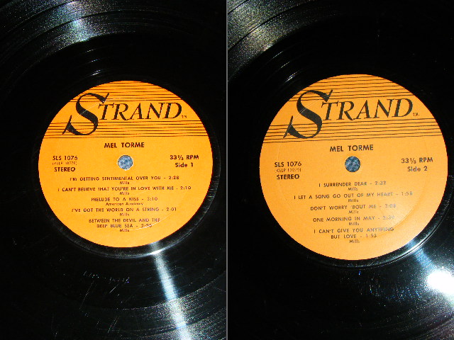 画像: MEL TORME - SINGS /  1960 US ORIGINAL STEREO  Used LP