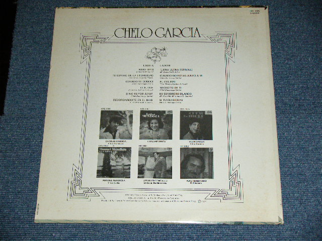 画像: CHELO GARCIA -  CON FREDDIE PORRAS  Y SU CONJUNTO / 1974 US ORIGINAL Used LP 