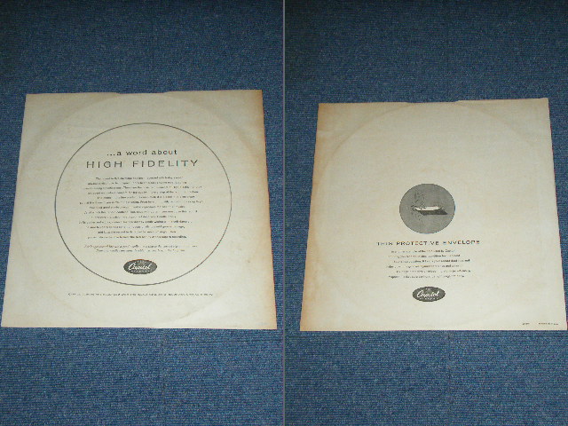 画像: YMA SUMAC - LEGEND OF THE JIVARO(Ex+/Ex+++ Ex )  / 1959 US ORIGINAL 2nd Press "BLACK With RAINBOW & CAPITOL Logo on LEFT" Label Used MONO LP 
