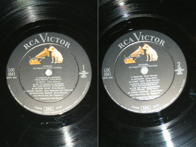 画像: ost - SAYONARA  (MARLON BRANDO ) / 1957 US ORIGINAL MONO Used LP 