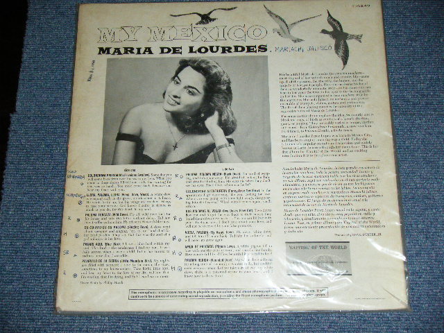 画像: MARIA DE LOURDES  - MY MEXICO / 1964? US ORIGINAL MONO Used LP 