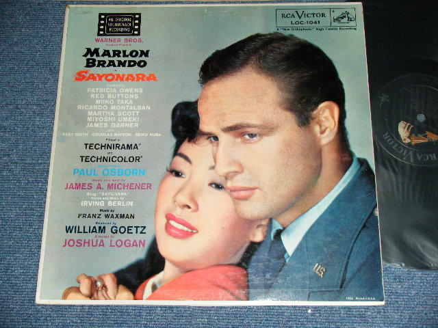 画像1: ost - SAYONARA  (MARLON BRANDO ) / 1957 US ORIGINAL MONO Used LP 