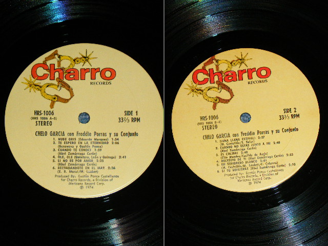 画像: CHELO GARCIA -  CON FREDDIE PORRAS  Y SU CONJUNTO / 1974 US ORIGINAL Used LP 