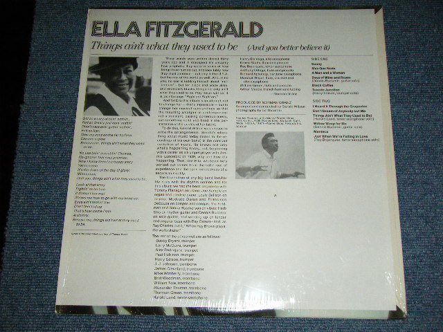 画像: ELLA FITZGERALD - THINGS AIN'T WHAT THEY USED TO BE /  1971 US ORIGINAL Used LP
